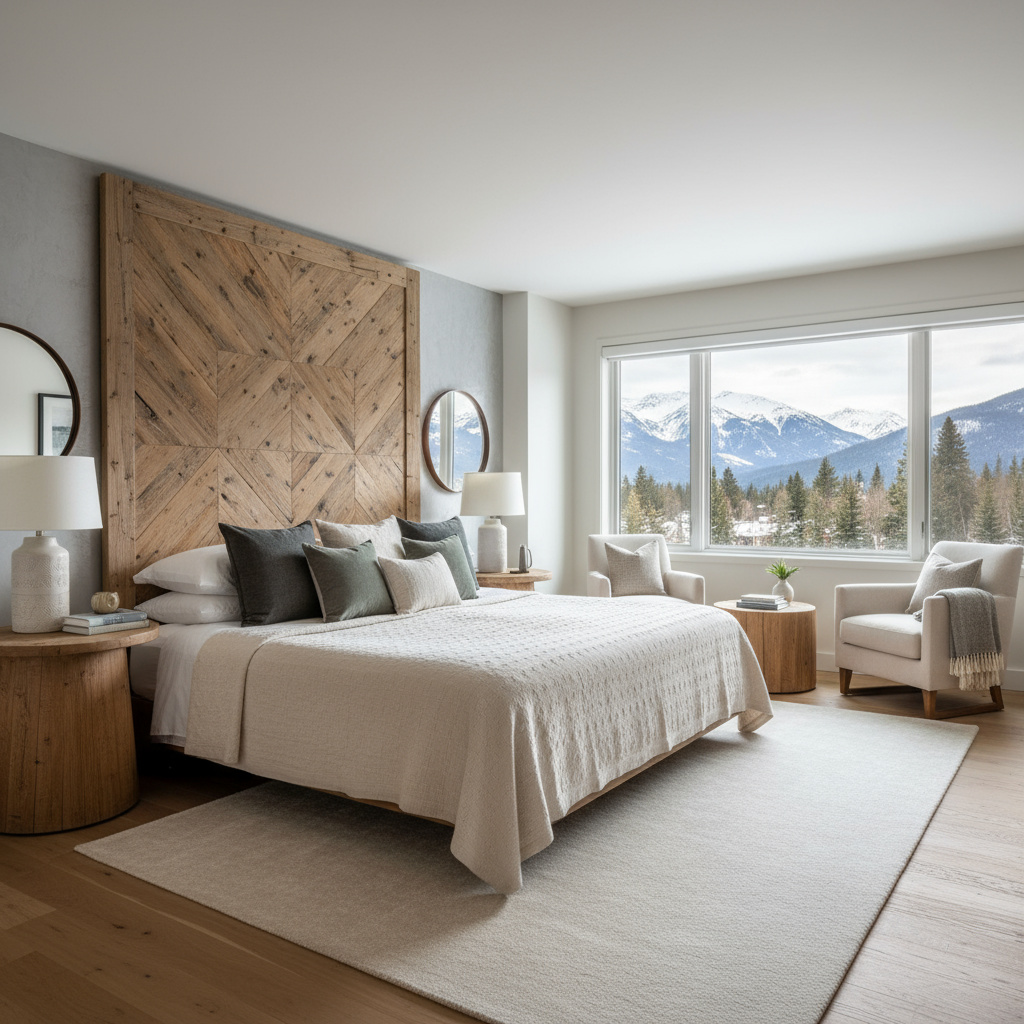 Helles Boutique-Zimmer mit alpiner Note